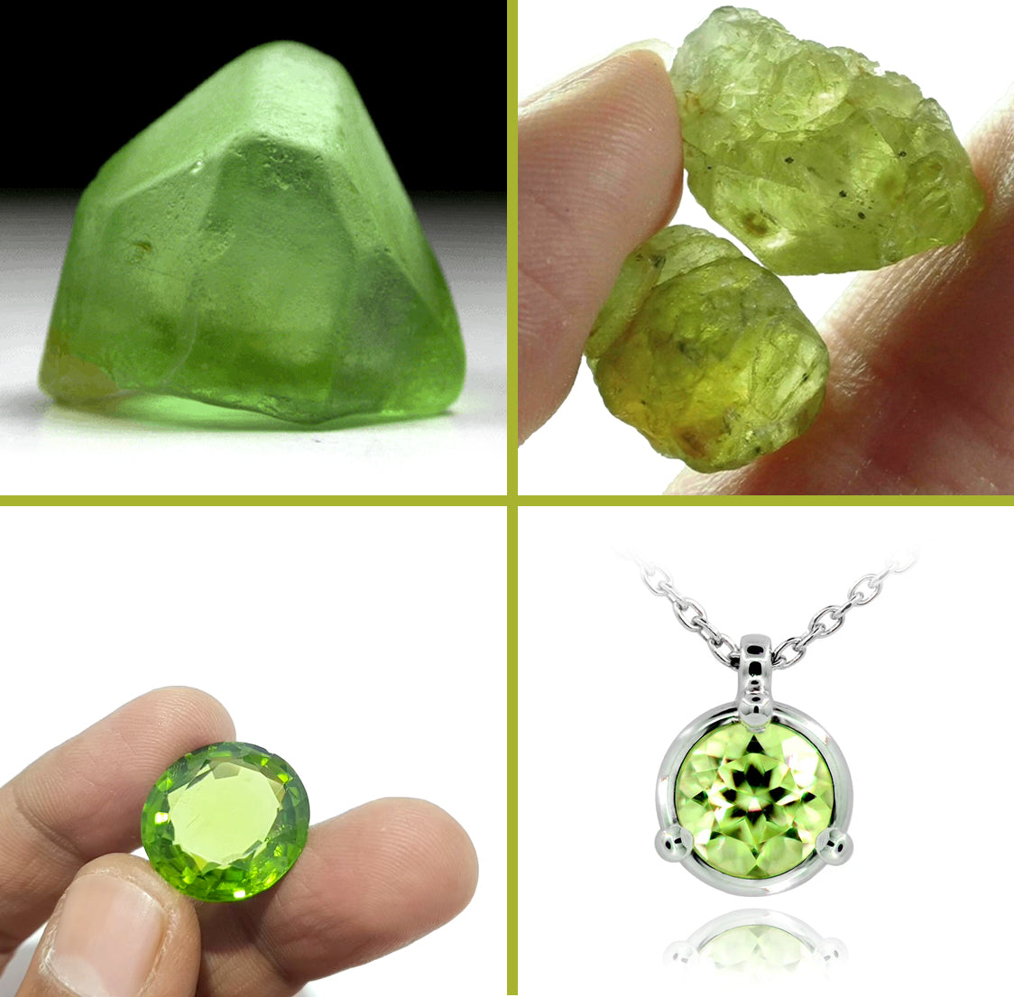 Las leyendas de la gema del mes de agosto: Peridoto [2021]