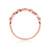 Anillo M&M's "CAVIAR" - Oro 18k rosa
