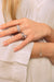 Par de argollas de matrimonio  "SMART LINE SLIM" - Oro 14k  4.5mm A
