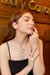 Aretes Via Lactea "DIAMOND DUST" - Oro 18k amarillo