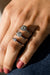 Anillo Promese Cluster "LOVE 4" - Oro 14k blanco - 0.53ct